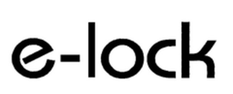 e-lock Logo (EUIPO, 16.08.2006)