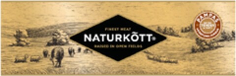 FINEST MEAT NATURKÖTT RAISED IN OPEN FIELDS / PAMPAS EXTRA TENDER & TASTY HEREFORD/ANGUS Logo (EUIPO, 29.10.2009)