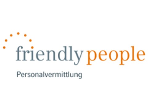 friendly people Personalvermittlung Logo (EUIPO, 08/22/2013)