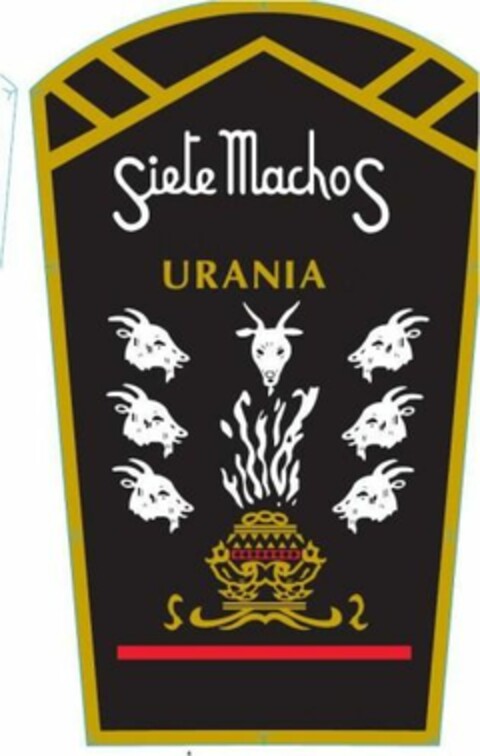 SIETE MACHOS URANIA Logo (EUIPO, 02/05/2014)