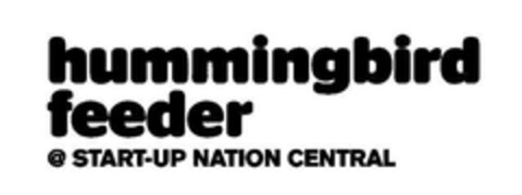 HUMMINGBIRD FEEDER @ START-UP NATION CENTRAL Logo (EUIPO, 13.02.2014)