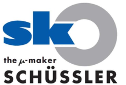 sk the µ-maker SCHÜSSLER Logo (EUIPO, 03/10/2014)