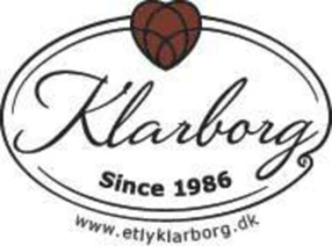 KLARBORG SINCE 1986 WWW.ETLYKLARBORG.DK Logo (EUIPO, 17.11.2015)