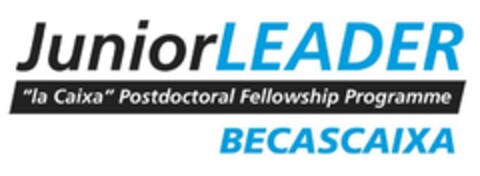 Junior LEADER "la Caixa" Postdoctoral Fellowship Programme BECASCAIXA Logo (EUIPO, 07.06.2017)