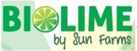 BIOLIME by Sun Farms Logo (EUIPO, 15.10.2019)