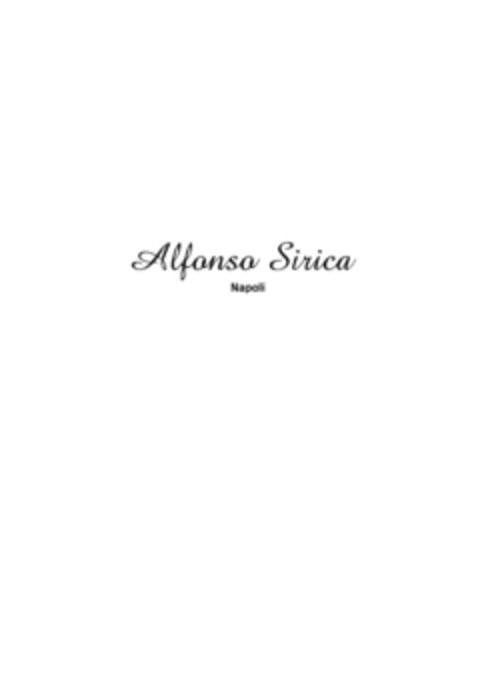 Alfonso Sirica Napoli Logo (EUIPO, 08.09.2020)