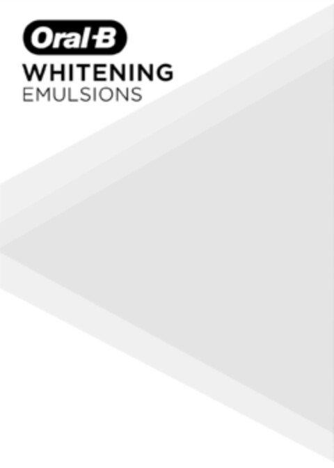 Oral-B WHITENING EMULSIONS Logo (EUIPO, 22.03.2021)