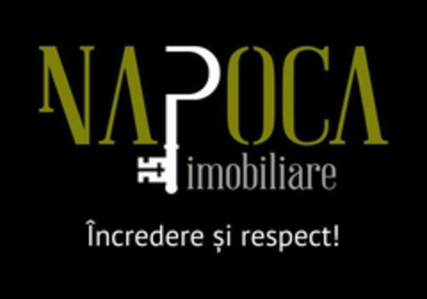 NAPOCA imobiliare Încredere și respect! Logo (EUIPO, 17.05.2021)