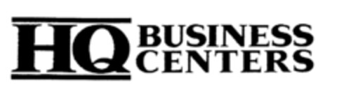 HQ BUSINESS CENTERS Logo (EUIPO, 01.04.1996)