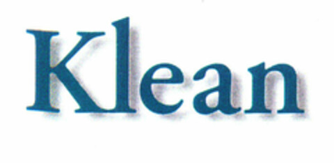 Klean Logo (EUIPO, 14.08.1997)