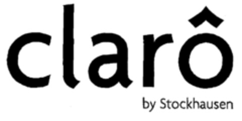 clarô by Stockhausen Logo (EUIPO, 02.02.2000)
