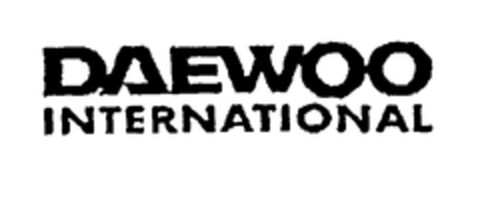 DAEWOO INTERNATIONAL Logo (EUIPO, 07/10/2001)