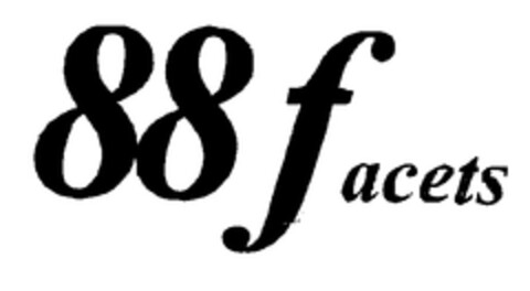 88 facets Logo (EUIPO, 25.07.2002)