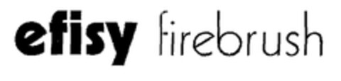 efisy firebrush Logo (EUIPO, 03/03/2004)