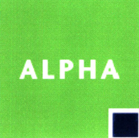 ALPHA Logo (EUIPO, 07.06.2004)