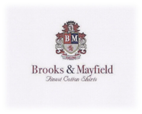 BM Brooks & Mayfield Finest Cotton Shirts Logo (EUIPO, 10/27/2006)