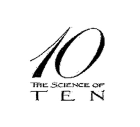 10 THE SCIENCE OF TEN Logo (EUIPO, 28.11.2006)
