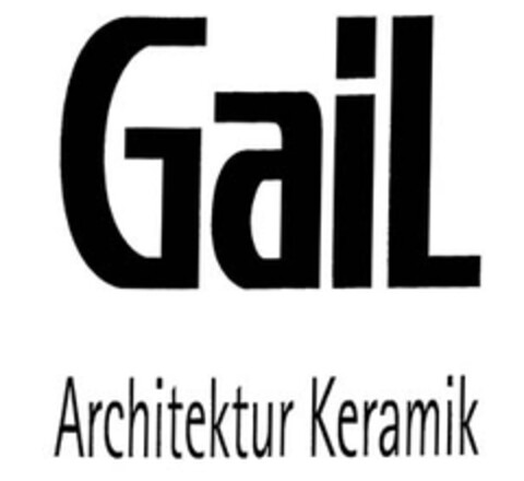 Gail Architektur Keramik Logo (EUIPO, 12.06.2008)