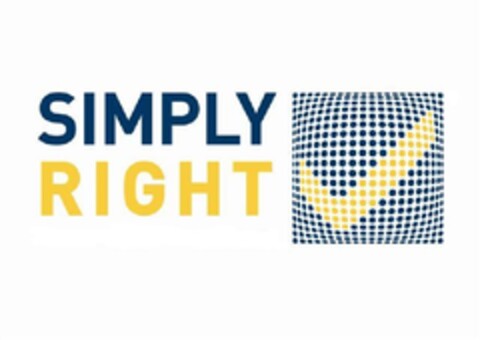 SIMPLY RIGHT Logo (EUIPO, 03.08.2010)