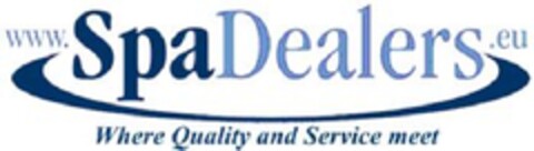 SpaDealers Where Quality and Service meet Logo (EUIPO, 05.10.2010)