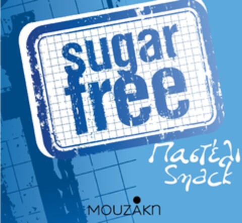 SUGAR FREE ΠΑΣΤΕΛΙ SNACK MOYZAKH Logo (EUIPO, 26.09.2011)