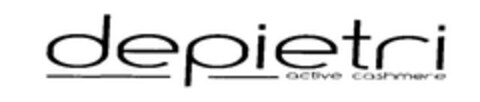 depietri active cashmere Logo (EUIPO, 30.11.2011)