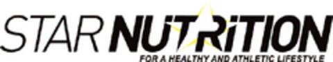 STARNUTRITION for a healthy and athletic lifestyle Logo (EUIPO, 03.10.2012)