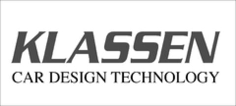 KLASSEN CAR DESIGN TECHNOLOGY Logo (EUIPO, 02/13/2013)