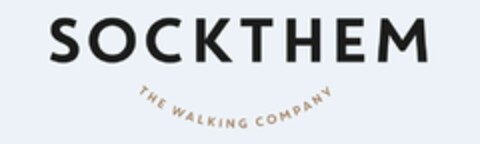 SOCKTHEM THE WALKING COMPANY Logo (EUIPO, 09.10.2014)