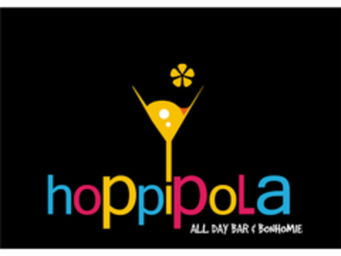 HOPPIPOLA ALL DAY BAR & BONHOMIE Logo (EUIPO, 02.03.2015)