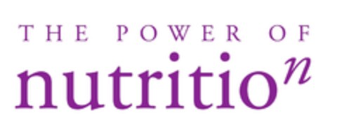 THE POWER OF nutrition Logo (EUIPO, 17.07.2015)