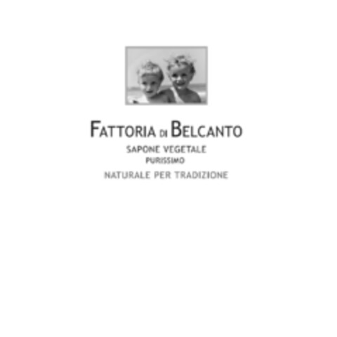 FATTORIA DI BELCANTO SAPONE VEGETALE PURISSIMO NATURALE PER TRADIZIONE Logo (EUIPO, 27.06.2016)