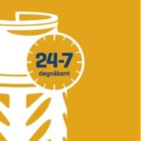 24-7 døgnåbent Logo (EUIPO, 04/27/2017)