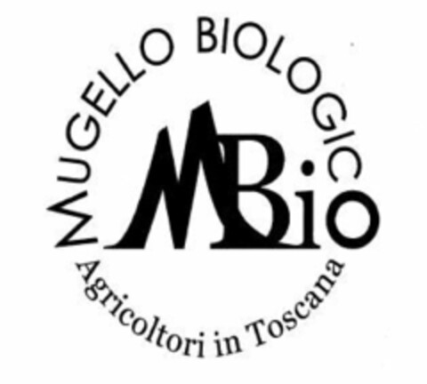 MBIO MUGELLO BIOLOGICO AGRICOLTORI IN TOSCANA Logo (EUIPO, 04.10.2017)