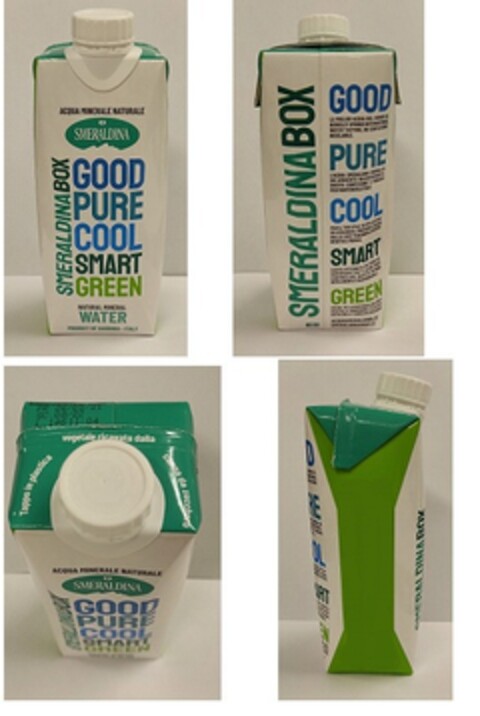 SMERALDINA BOX GOOD PURE COOL SMART GREEN Logo (EUIPO, 13.07.2021)