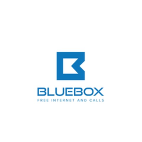 Bluebox FREE INTERNET AND CALLS Logo (EUIPO, 21.10.2021)