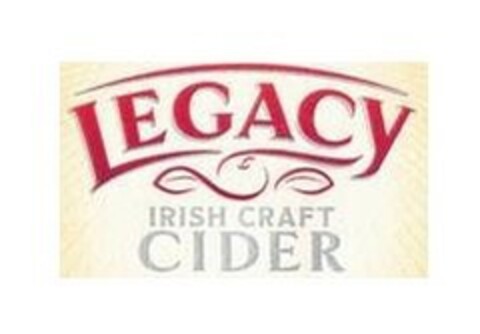 LEGACY IRISH CRAFT CIDER Logo (EUIPO, 29.11.2021)