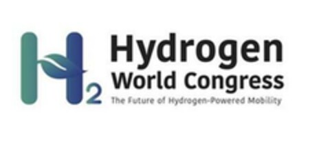 H2 HYDROGEN WORLD CONGRESS THE FUTURE OF HYDROGEN-POWERED MOBILITY Logo (EUIPO, 12/01/2023)