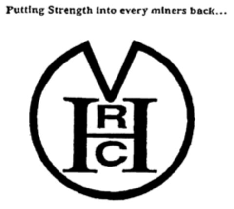 HRC Putting strength into every miners back... Logo (EUIPO, 03/05/1999)