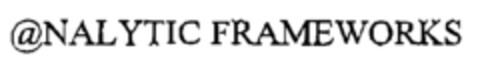 @NALYTIC FRAMEWORKS Logo (EUIPO, 30.11.1999)