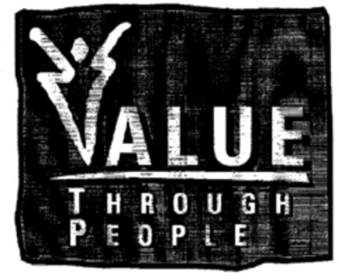 VALUE THROUGH PEOPLE Logo (EUIPO, 17.03.2000)