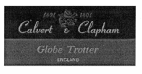 1801 Calvert & Clapham Globe Trotter ENGLAND Logo (EUIPO, 10.12.2001)
