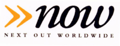 now NEXT OUT WORLDWIDE Logo (EUIPO, 09/03/2002)