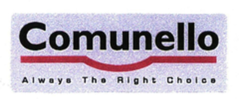 Comunello Always The Right Choice Logo (EUIPO, 06.03.2003)