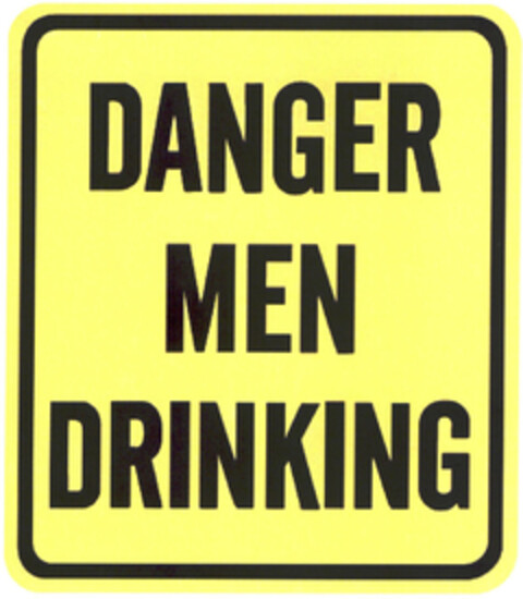 DANGER MEN DRINKING Logo (EUIPO, 27.01.2004)