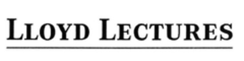 LLOYD LECTURES Logo (EUIPO, 09.03.2005)