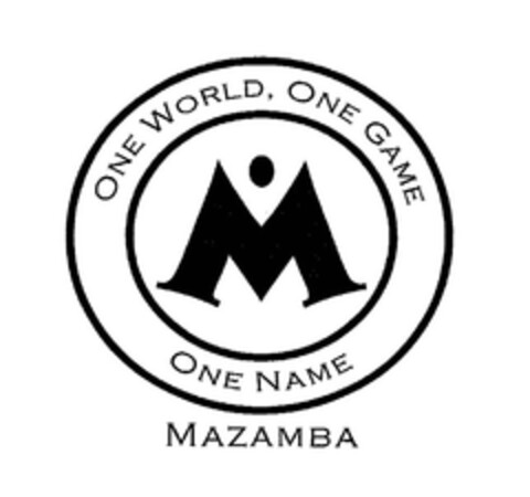 ONE WORLD, ONE GAME M ONE NAME MAZAMBA Logo (EUIPO, 08.04.2005)