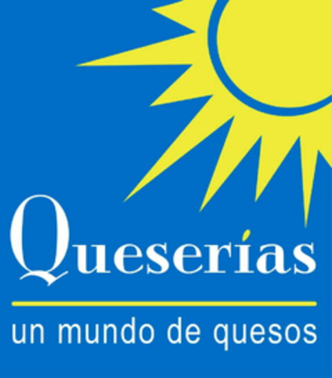 Queserías un mundo de quesos Logo (EUIPO, 06/14/2005)