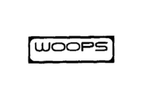 WOOPS Logo (EUIPO, 16.06.2005)