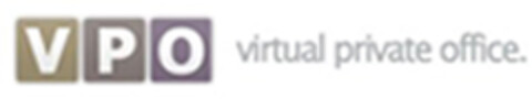 VPO virtual private office. Logo (EUIPO, 08/29/2008)